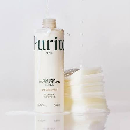 Purito Oat PDRN Gentle Refining Toner – Hydrating + Pore Smoothing Toner for Acne-Prone & Sensitive Skin