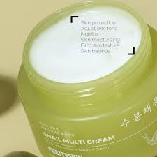 Pretty Skin Snail Multi Cream – Hydrating & Repairing Moisturizer for Smooth, Radiant Skin