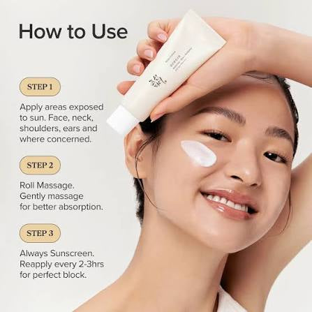 Beauty of Joseon Relief Sun: Rice + Probiotics SPF 50+ PA++++ – Lightweight Hydrating Sunscreen